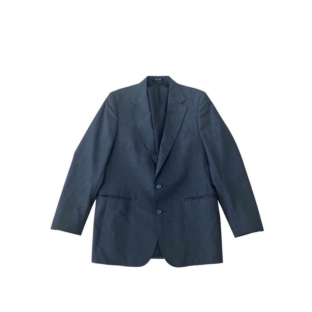Polo University Club by Ralph Lauren Men's Grey Plaid Suit Jacket‎ Blazer 40R